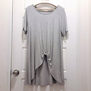 pebble and stone Jersey Tunic Size 1X